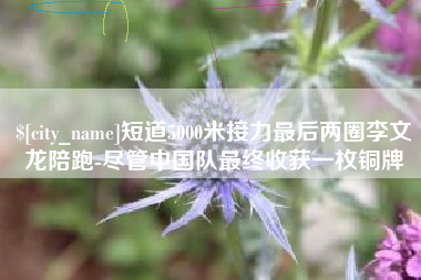 黄冈短道5000米接力最后两圈李文龙陪跑-尽管中国队最终收获一枚铜牌