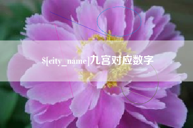 黄冈九宫对应数字
