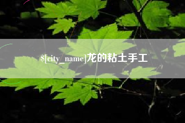 黄冈龙的粘土手工
