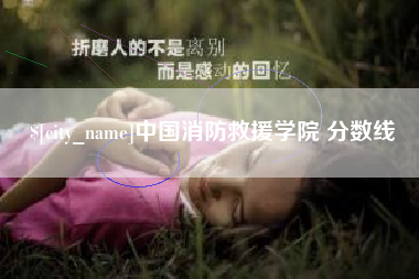 黄冈中国消防救援学院 分数线