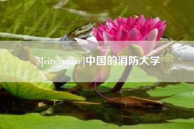 黄冈中国的消防大学