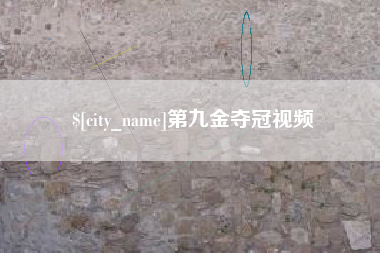 黄冈第九金夺冠视频