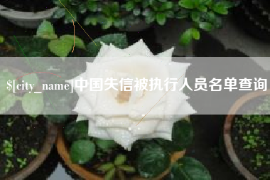 黄冈中国失信被执行人员名单查询
