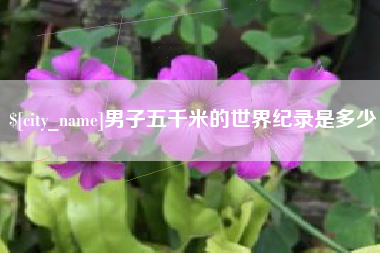 黄冈男子五千米的世界纪录是多少
