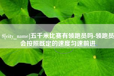 黄冈五千米比赛有领跑员吗-领跑员会按照既定的速度匀速前进