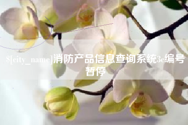 黄冈消防产品信息查询系统3c编号暂停