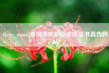 黄冈查询消防职业资格证书真伪网站