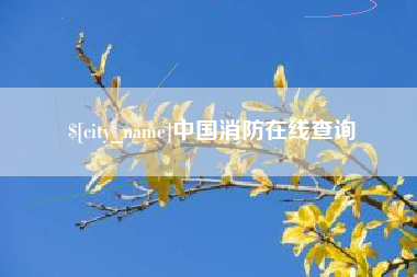 黄冈中国消防在线查询